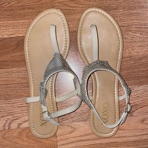 XOXO Tan Sandals - Size 10